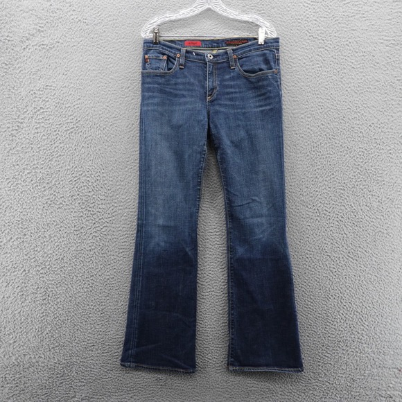 AG Adriano Goldschmied The Angel Jeans 31 Regular Blue Bootcut‎ Women Made USA - Picture 1 of 16
